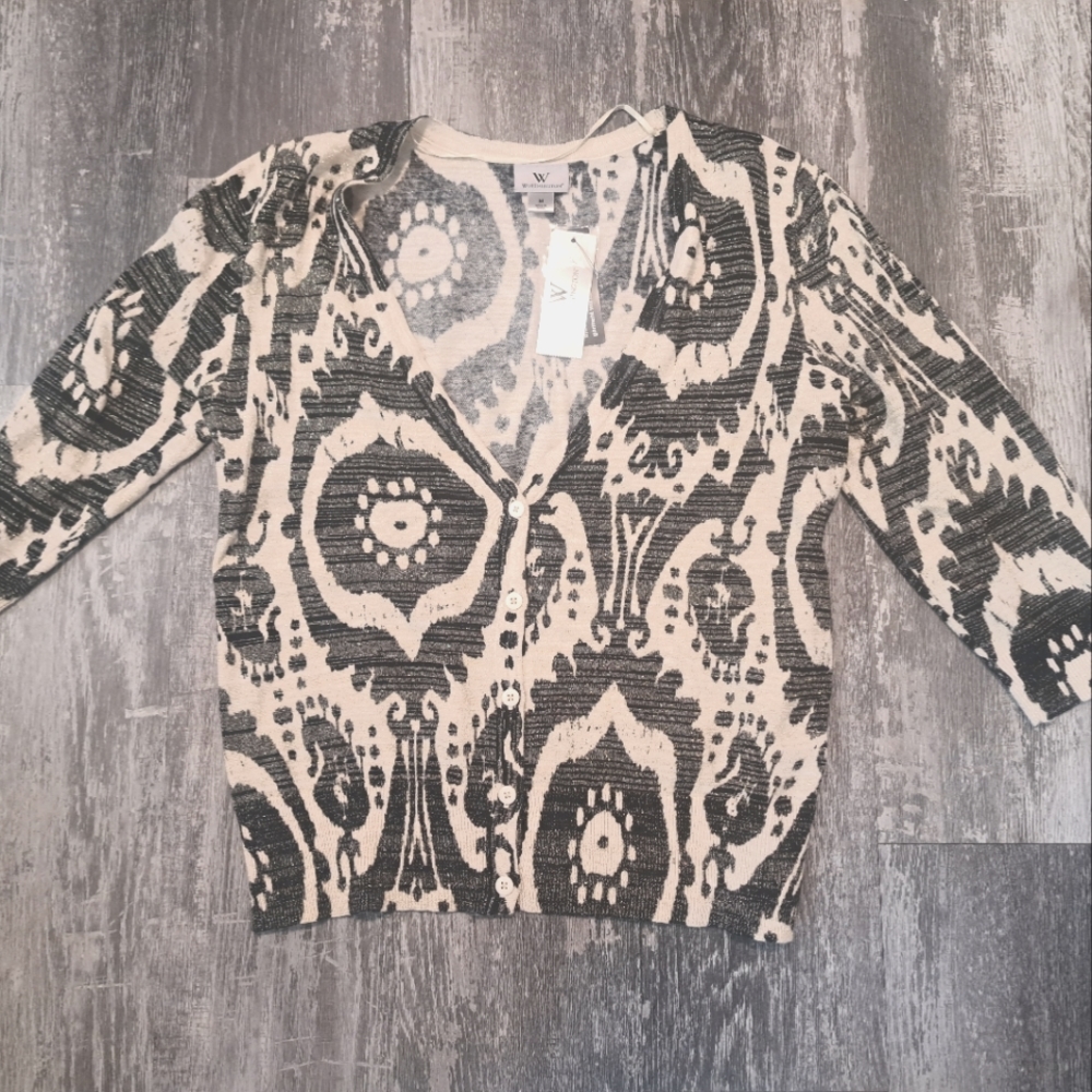 Patterned carodigan